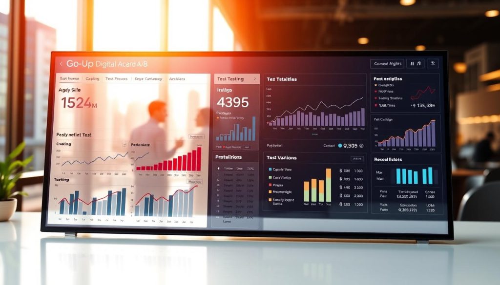 testes A/B em marketing